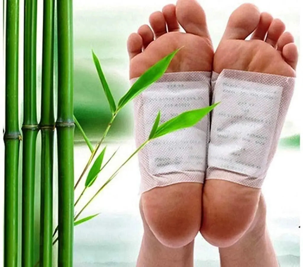 Foot Pads - Kinoki Detox Foot Patches (Pack of 10) | Natural Foot Detox & Relaxation