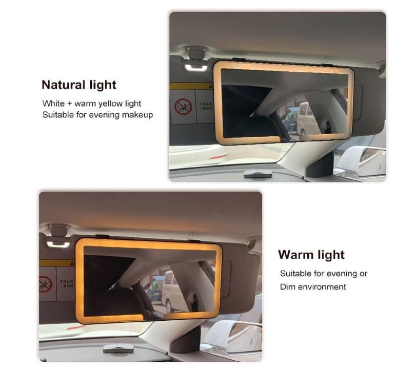 Rechargeable Car Makeup Mirror with LED Lights | š„FLAT 50% SAVINGš„